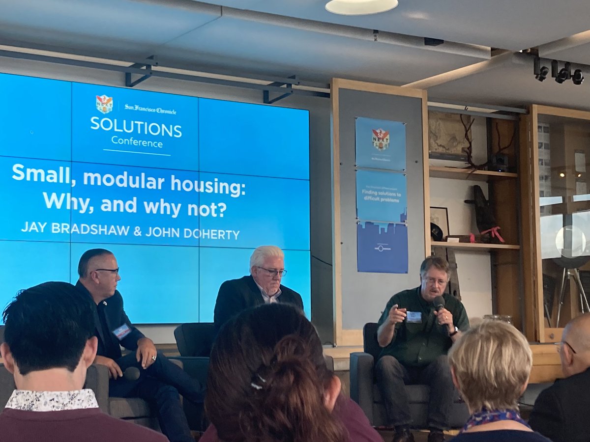 JessicaMPerla's tweet photo. Today I got a chance to be a part #SFNextSolutions conference on housing. https://t.co/D01TKXDmoN