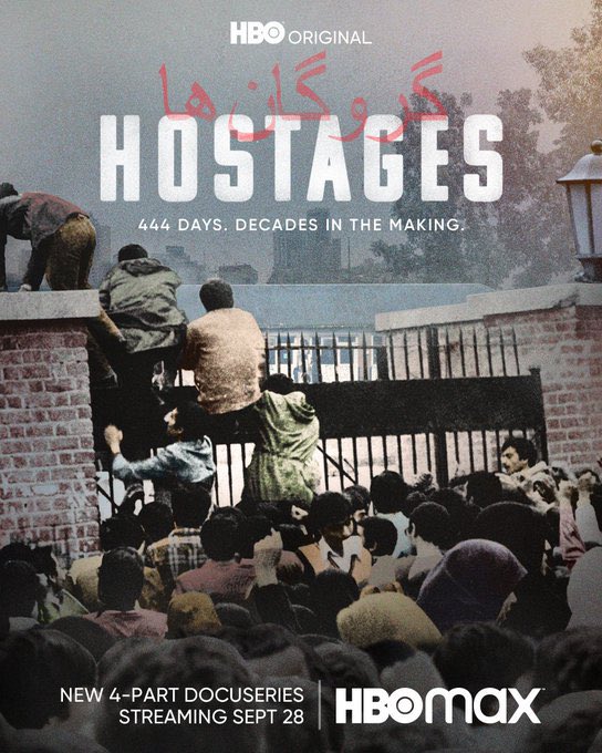 NazelyT's tweet photo. An excellent docuseries about the 1979  hostage crisis in Iran, which also gives you a lot of rich context and layered complexities that fueled the Islamic revolution &amp; how the “hope for a better regime” shattered for MANY in a matter of days/months after it occurred #hostageshbo https://t.co/glnLmSauFH