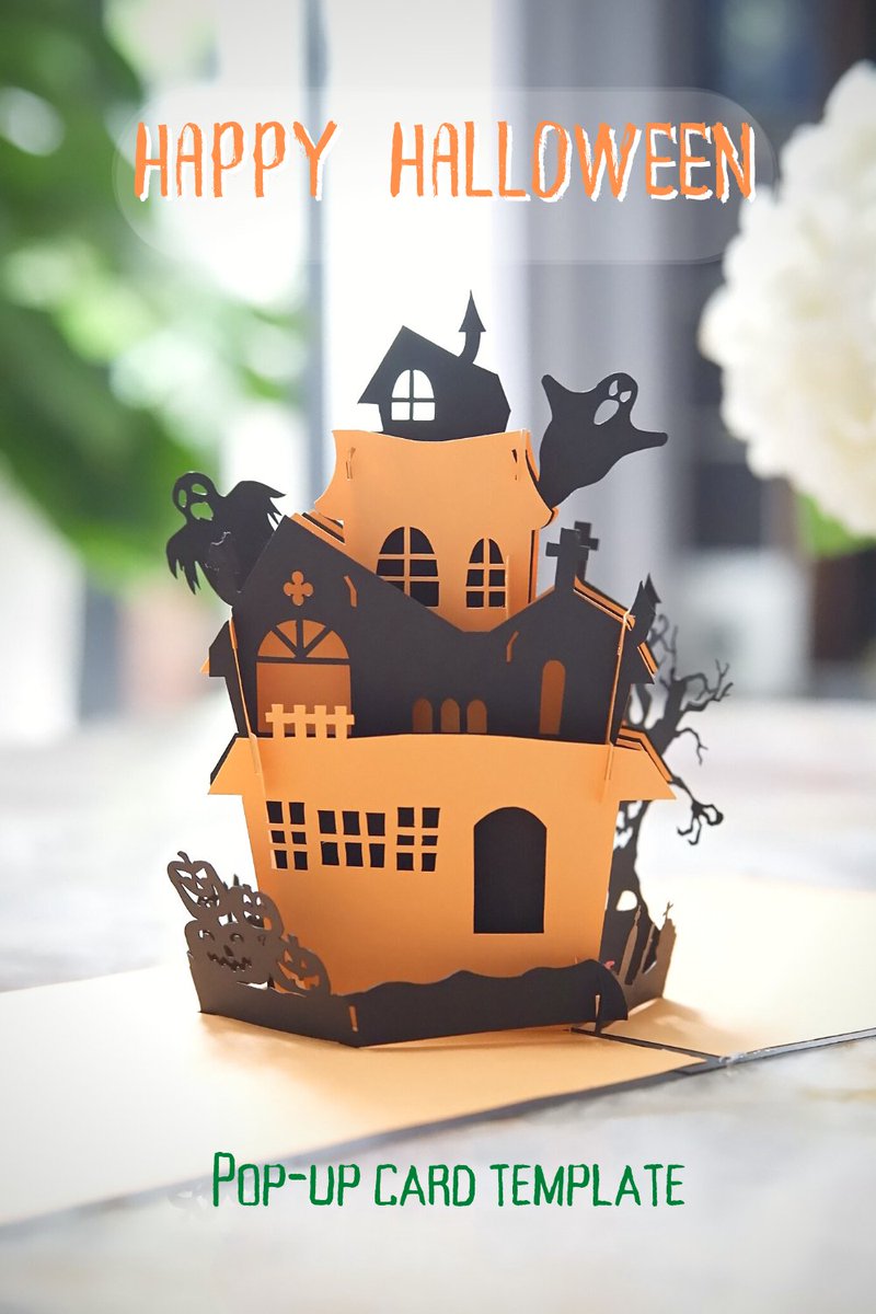 PaperSoulCraft1's tweet photo. Make the pop-up card with this Halloween pop-up card template. This card will be an impressive DIY gift for your friends and family on Halloween day 
👉https://t.co/2n1r8gUhM2
#Halloween #popupcard #tutorialvideo #cardmaking #hauntedhouse #template #pattern #homemadevideos https://t.co/3w1TX8DiaG