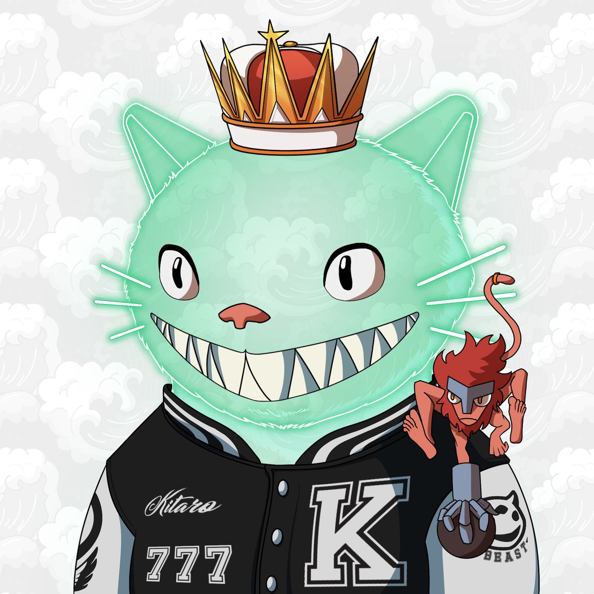 Skullster5's tweet photo. I’m the king there is no one higher! @KitaroNFT https://t.co/DYoSPyEwKO