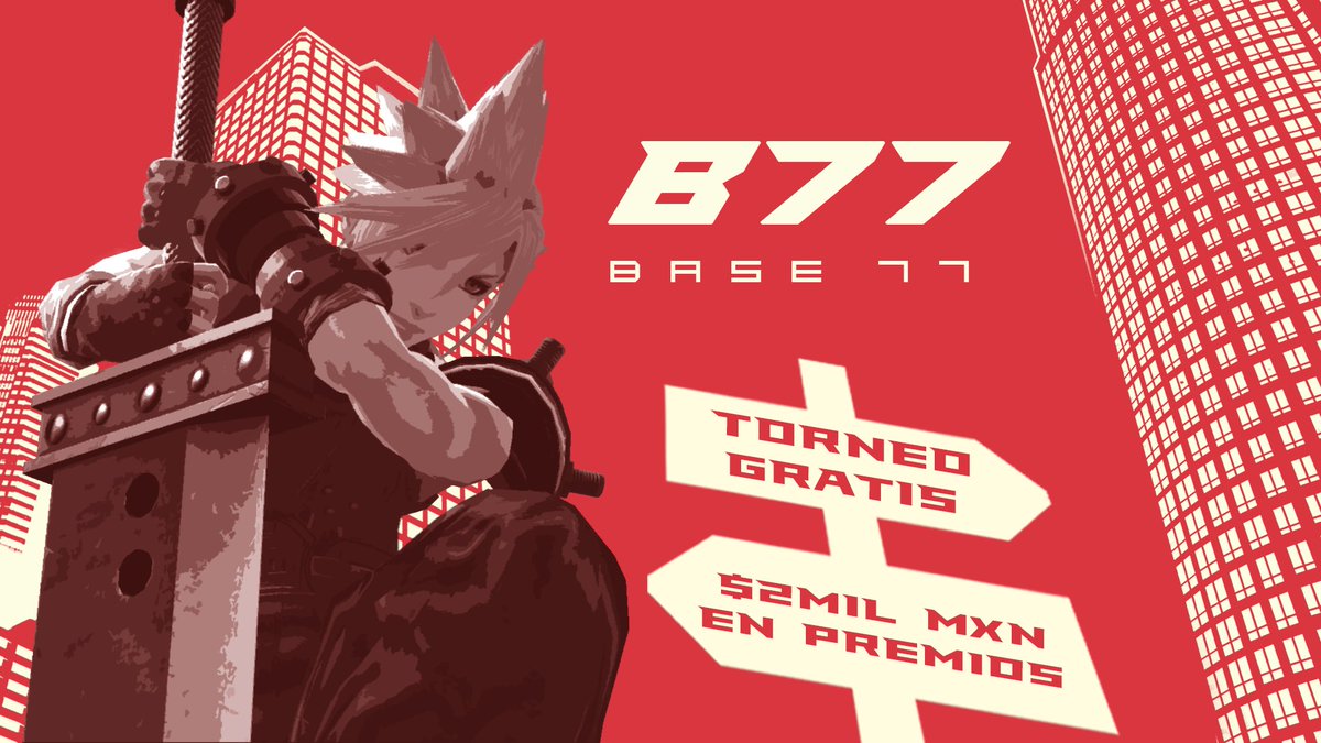 Llega base 77 a la CDMX, un torneo totalmente fuera de lo convencional donde buscarás escalar a lo mas alto de la fabrica abandonada.. después entenderán. ░▒▓█ Torneo gratis █▓▒░ Esten atentos mañana para las inscripciones y se parte de este nueva historia en la ciudad.