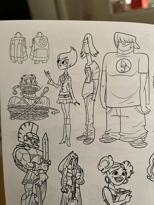 Ummm okay so crazy story I now own one of the only sym-bionic Titan crew art in existence HELLO???? AND UNUSED ILANA OUTFIT??? 🥺❤️❤️❤️❤️ 