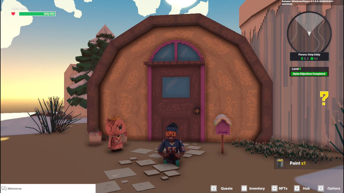 MichkentoKent's tweet photo. @TheSandboxGame I just finished my quest on Pororo experience on the #SandboxAlphaS3 for a chance to win a Season 3 Alpha Pass! Here I am with a cute Pororo. Check out my screenshot!

#Pororo https://t.co/opJC6tmCaz