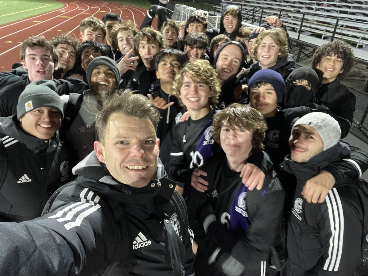 DGNSOCCER's tweet photo. 3 goals in the 2nd half lifts DGN to a 3-1 win over Jones 3-1!  Very proud of the fight shown by the team tonight!  Trojans move on to face Morton in the Regional Final on Friday!

⚽️ Riley Botha 
🅰️ Jack Ryan
⚽️ Jack Ryan
🅰️ Riley Botha
⚽️ Holden Peckenpaugh
🅰️ Max Prince https://t.co/NfThNaaZJz