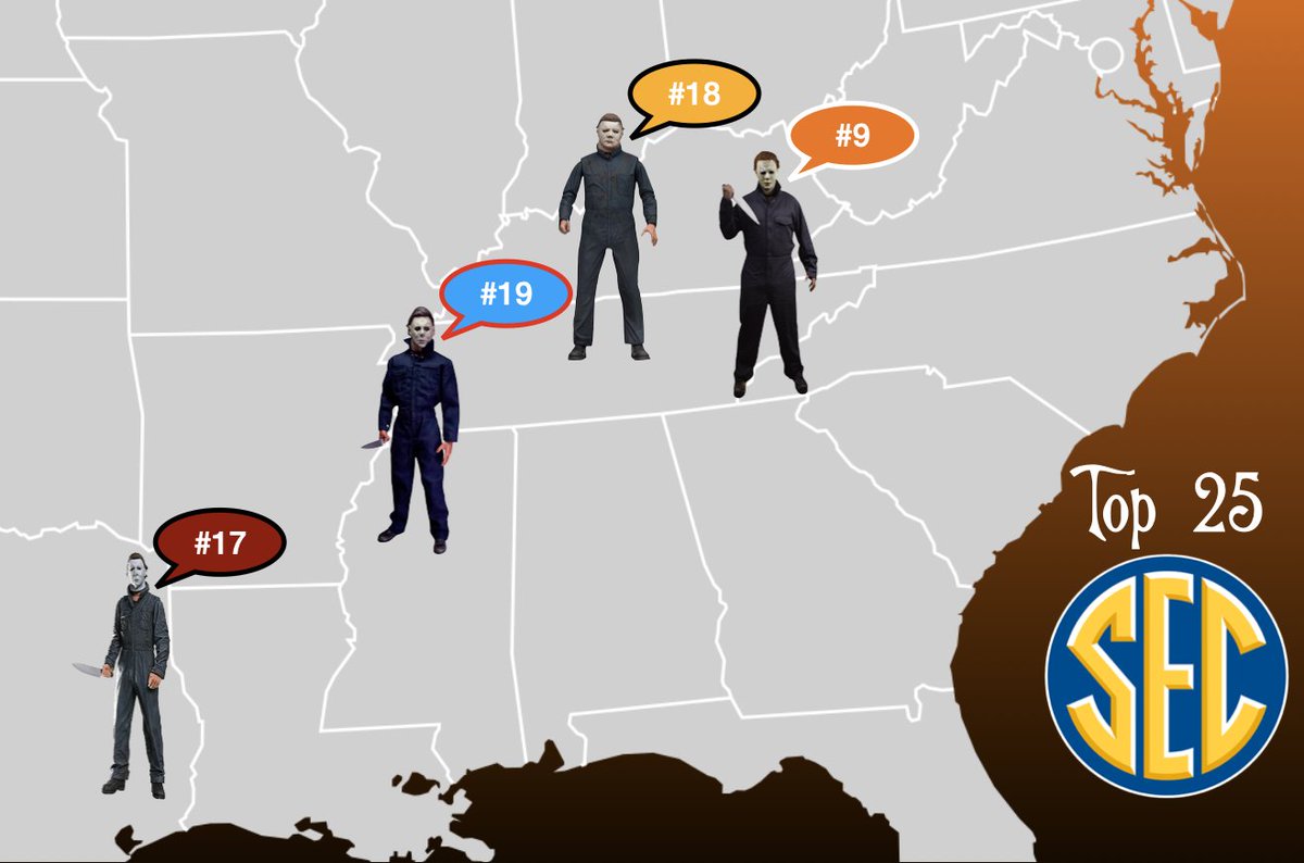 Congratulations to the SEC teams in the Top 25 after Segment 1 of Season 65!
