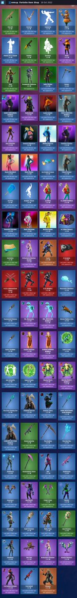 xstatsgg's tweet photo. #Fortnite Item Shop | 19 Oct 2022

https://t.co/deIff5Pdds https://t.co/2mjBAxon1L