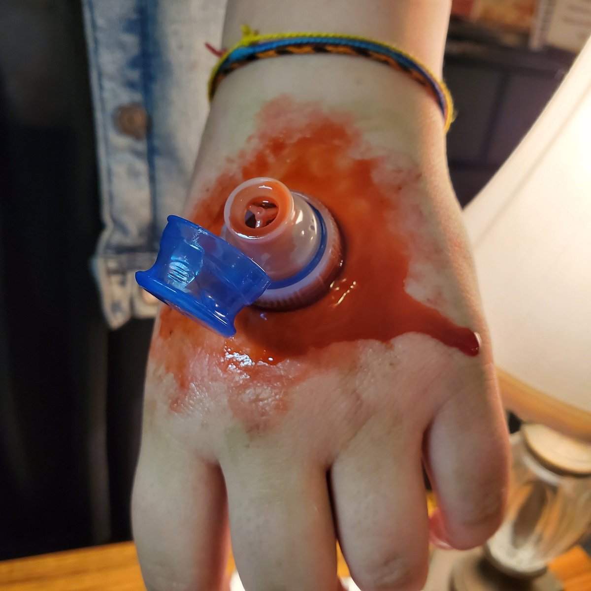 Terrifying Tuesday really???
 👻🚑🎭 #AdvCosmetology #TheatricalMakeup <a href="/GreeneTechCtr/">GTC - Greene Technology Center</a> <a href="/GreenevilleCity/">GCS</a> <a href="/GreeneCoSch/">Greene Co TN Schools</a>