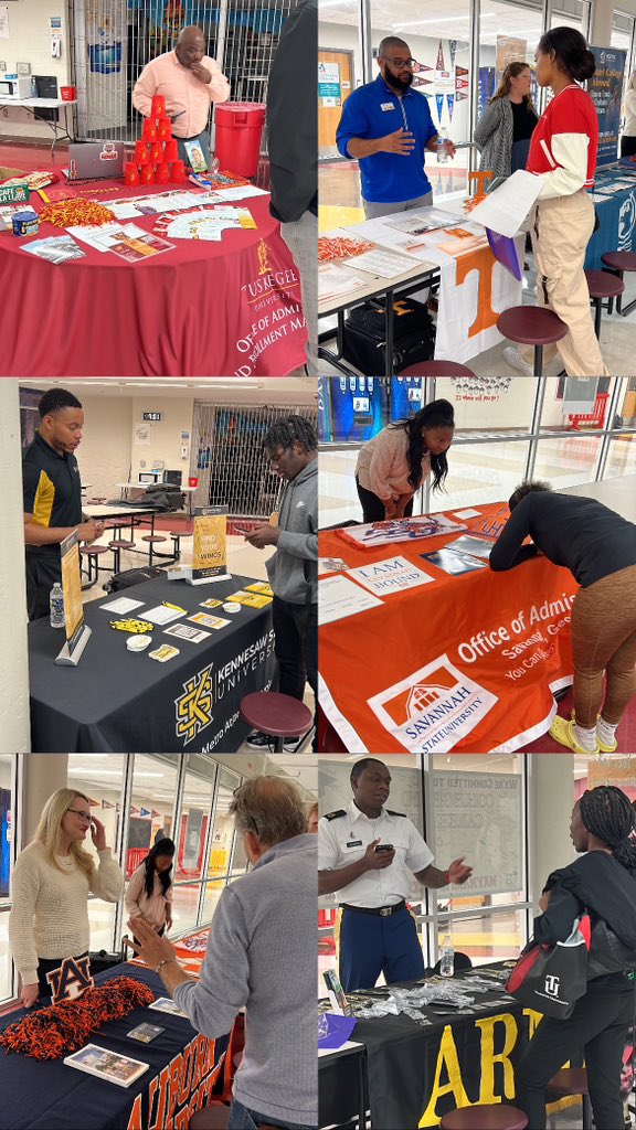 Another successful event at MJHS! KUDOS to our College and Career Center for hosting a great College Fair! #mjjallday #mjj2college @APSMHJHSJaguars @apsupdate @drkalag
