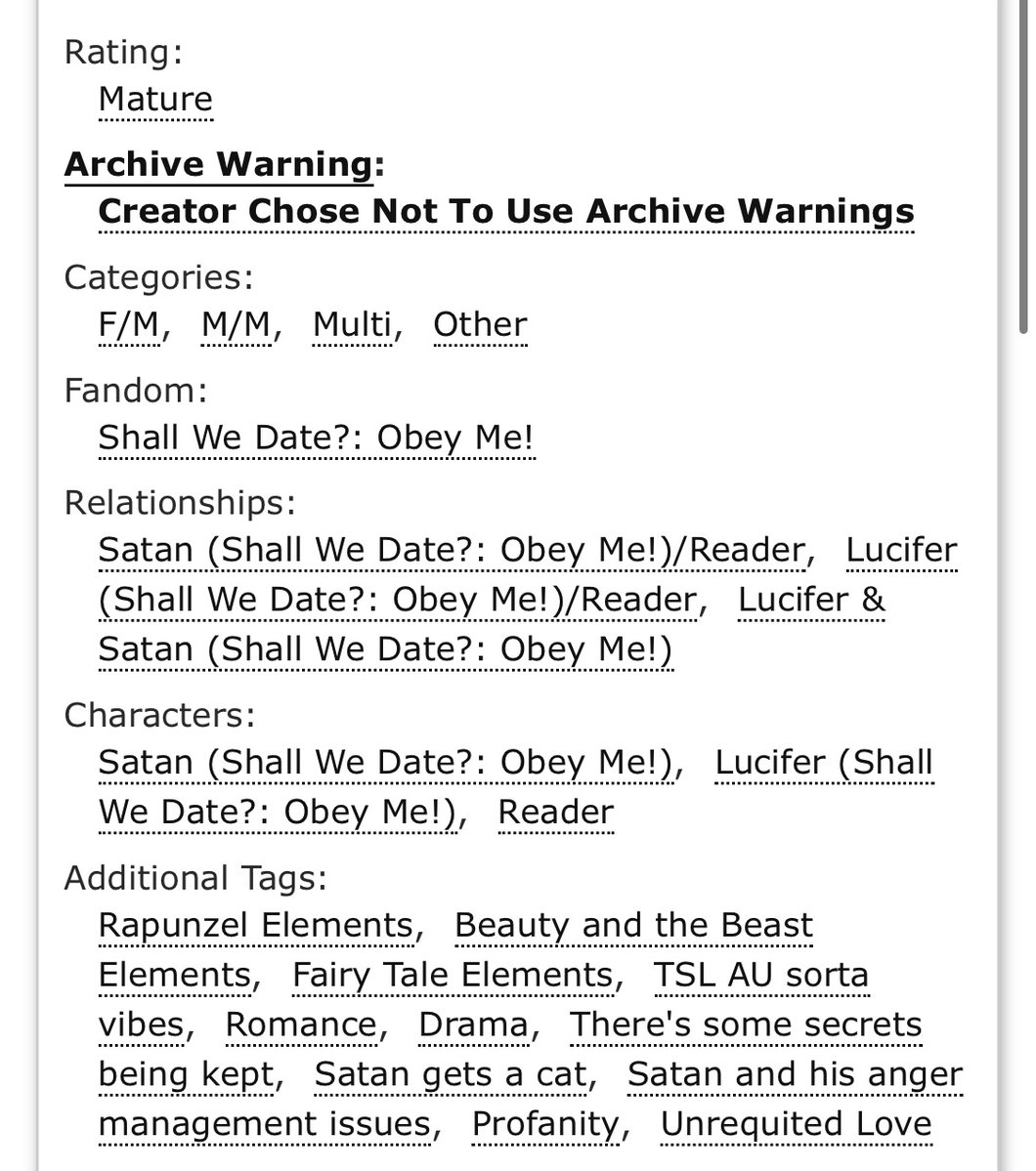 obm_bdz's tweet photo. #SatanCollab2022 #ObeyMeSatan #HappyBirthdaySatan #ObeyMeBD

Prompt: Fairytale AU
Writer: @Elsecrytt 
Title: What’s Inside the Tower

https://t.co/tWoTuhulNi https://t.co/ugZcd5ZwTz