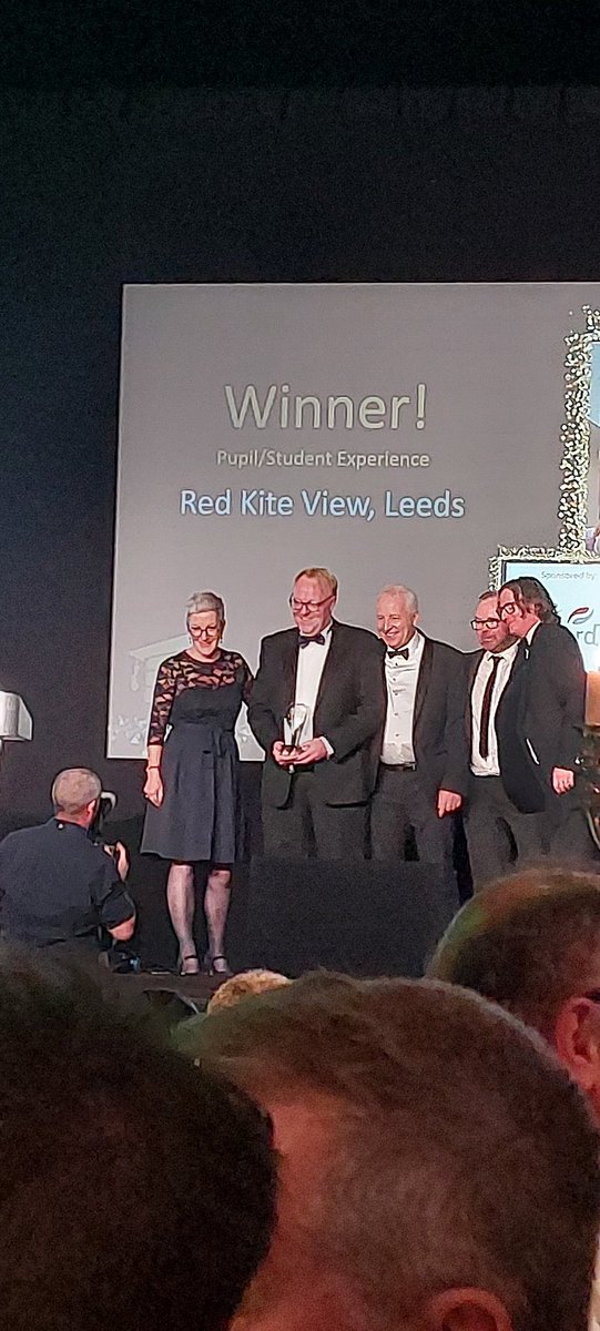 TilburyNorth's tweet photo. Congratulations to Red Kite for the student experience award @gillingdod @Tilbury_douglas https://t.co/Kf45YuhziI