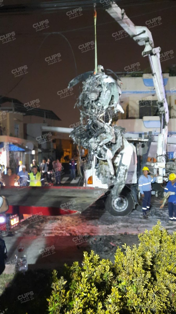 🇪🇨 CUPSFIRE on Twitter "🛩 Se realizan maniobras para retirar la