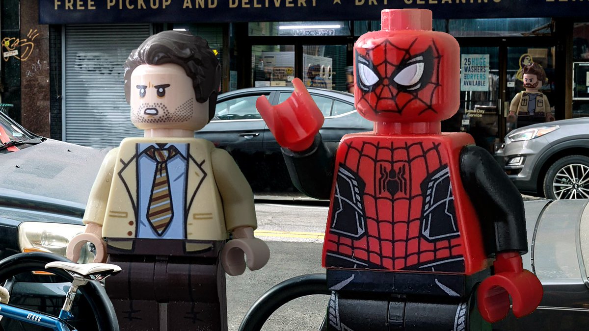RetoldSeries's tweet photo. In honor of @SpiderManMovie #morefunstuffversion coming to digital today, please enjoy these recreations of some of the new scenes!, And don't forget to watch #nowayhomeretold on YouTube TOMORROW! ๐ธ๏ธ https://t.co/5GW4kYtQ68