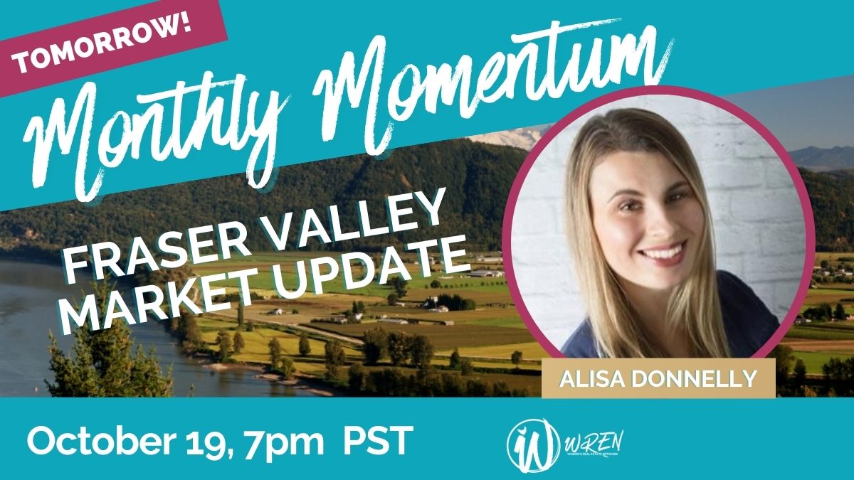 Join us tomorrow for a market update on Fraser Valley Real Estate - mailchi.mp/wren/join-us-t…