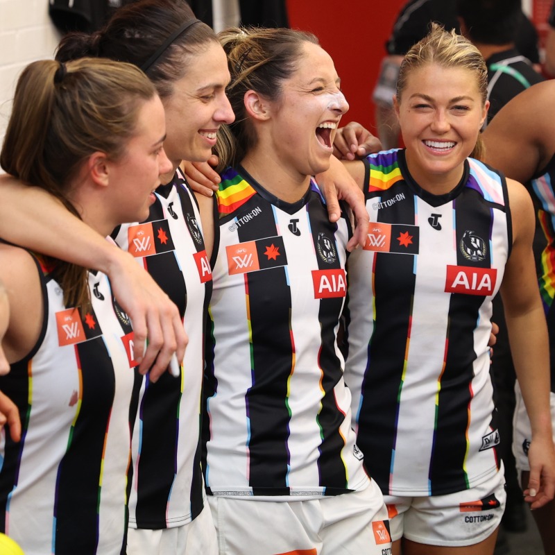 CollingwoodAFLW's tweet photo. We’ve teamed up with @vicrgf to support your mental health as part of Gambling Harm Awareness Week. #TalkShareSupport

More info 👇