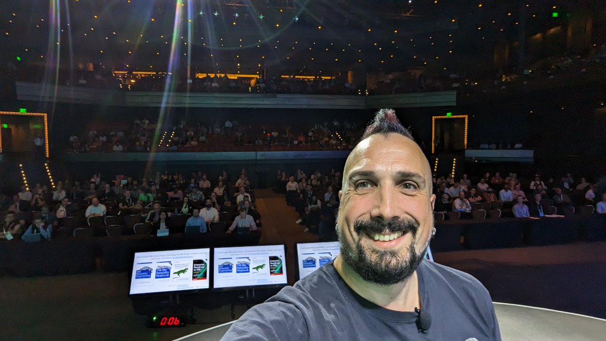 It's great to be at the DevOps Enterprise Summit by @ITRevDOES! #DOES22

I presented ProdEx - Google SRE's production excellence program. It's how we assess operational risks and promote production best practices across Google.