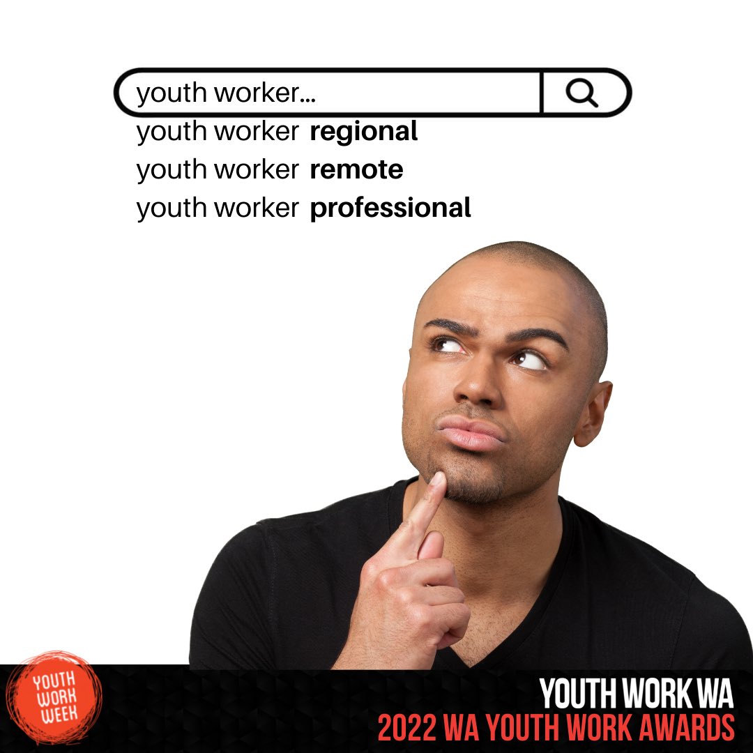 YouthWorkWA's tweet photo. 𝟱 𝗱𝗮𝘆𝘀 𝘂𝗻𝘁𝗶𝗹 𝗡𝗼𝗺𝗶𝗻𝗮𝘁𝗶𝗼𝗻𝘀 𝗰𝗹𝗼𝘀𝗲!
Don’t hold off ‘cause we need your help to discover Youth Workers who are eligible to be nominated for Emerging, Regional and Professional categories in this years WA Youth Work Awards.NOMINATE  https://t.co/IzviAmAg90 https://t.co/vZJ9VzTACF