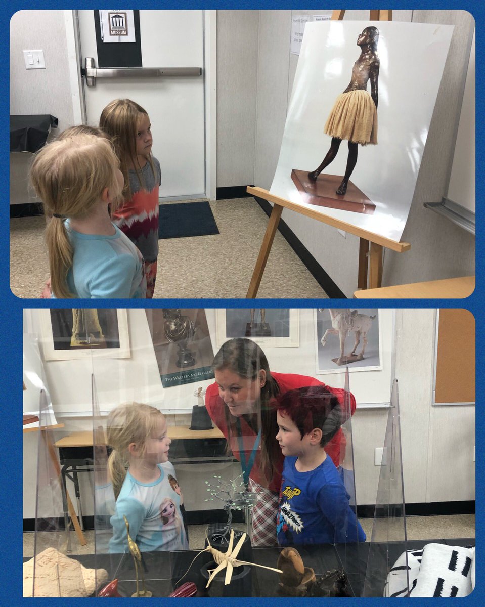 GrangeES's tweet photo. Thanks to the amazing vision of our assistant principal @DBuppert, K students visited an art museum &amp; a history museum to conduct research for their project-based inquiry unit. It’s going to be a hard decision to choose their favorite! #BCPSmyview @BCPS_ELA @jenlcraft @Pmbwolff https://t.co/fqdehIuzt1
