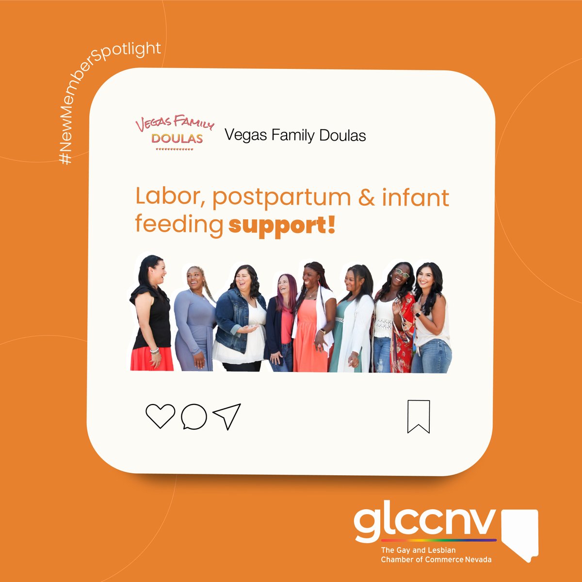 #NewMemberSpotlight

Aisha Fanning, a  Certified Educator, Infant Feeding Specialist and Postpartum Doula, is the owner of Vegas Family Doulas. 

Link to their website to know more: vegasfamilydoulas.com