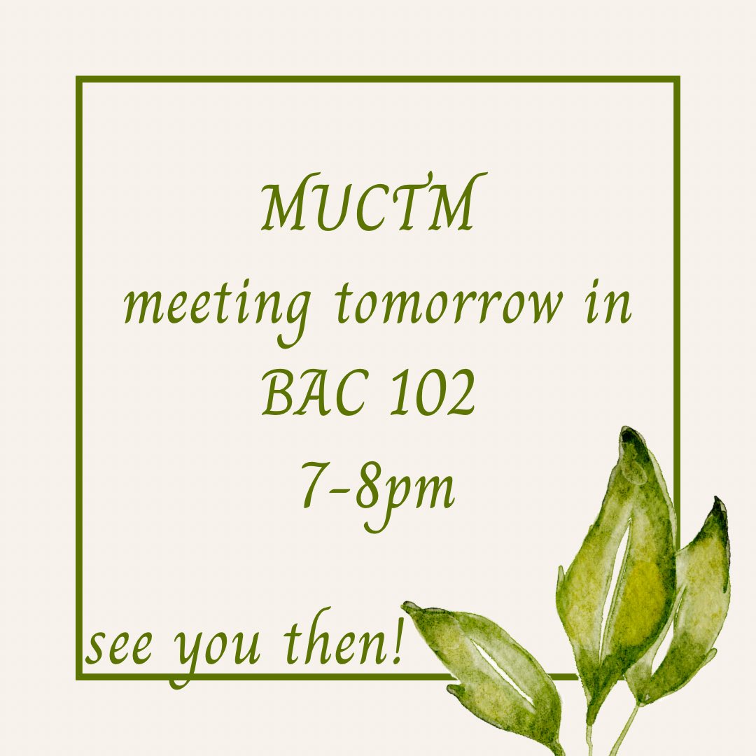 Miami U Council of Teachers of Mathematics tweet media