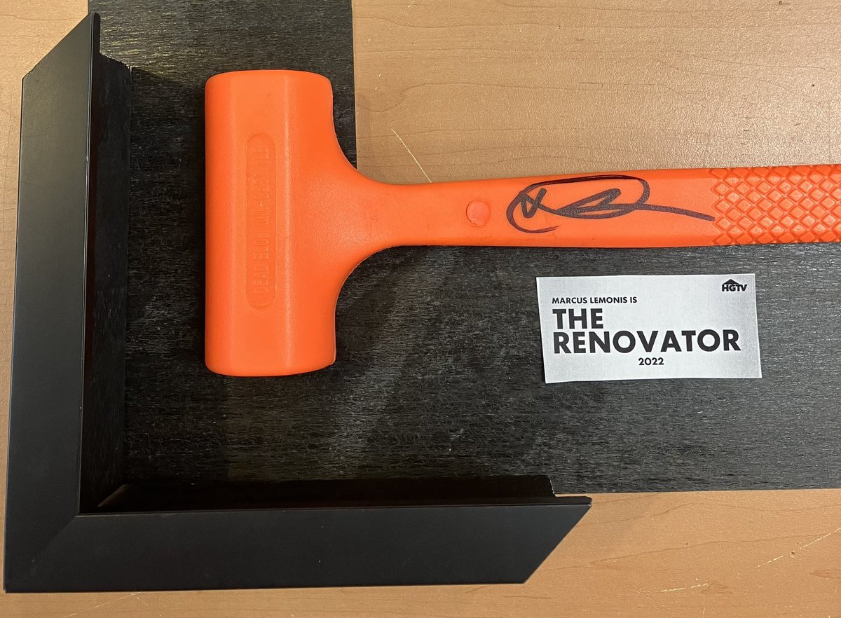 marcuslemonis's tweet image. Win one of these… I’ll pick one who Retweets… #TheRenovatorHGTV