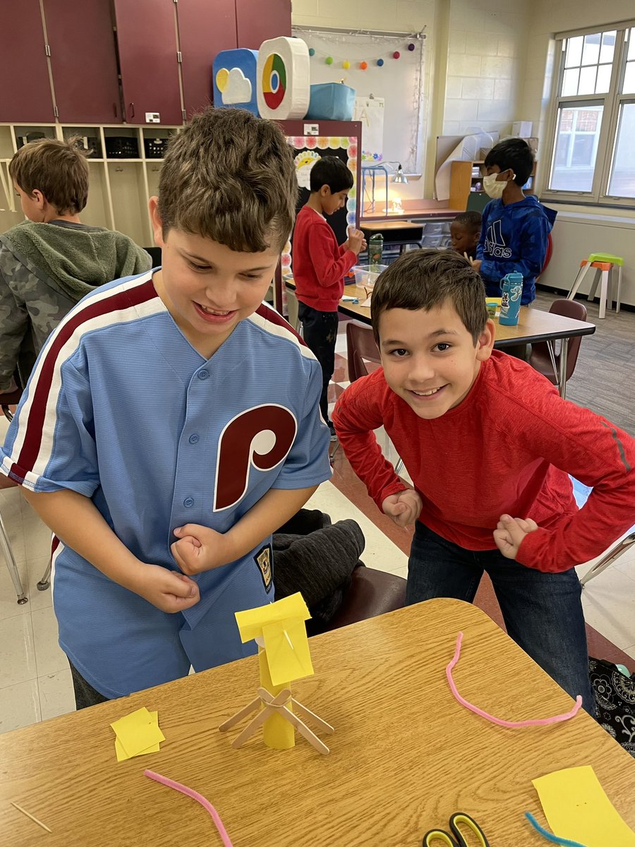 That feeling you get when your cooperation, teamwork, creativity and perseverance pays off!