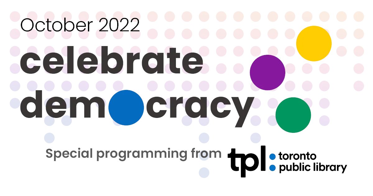 Join us <a href="/torontolibrary/">Toronto Public Library</a> Friday for a conversation about toxicity in politics &amp; how to overcome disinformation &amp; make informed voting decisions. With: <a href="/SabreenaDelhon/">Sabreena Delhon</a> from <a href="/SamaraCentre/">Alia ˚₊· ͟͟͞͞➳❥</a>, <a href="/firdausali2011/">Firdaus Ali</a> from @CCMWCanada &amp; Marian MacGregor from @YorkURights 
buff.ly/3VjPcO9