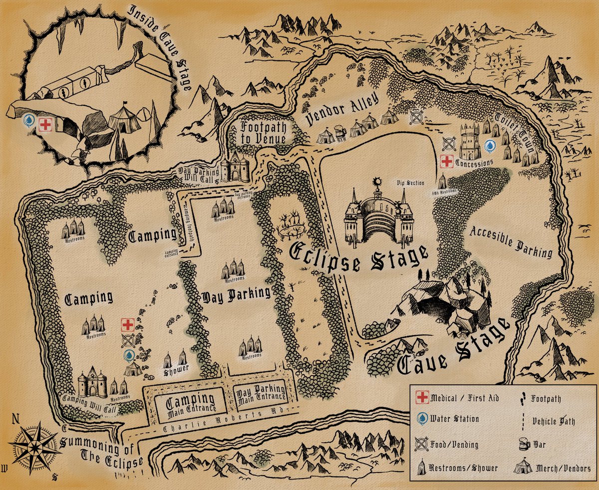 SummoningFest's tweet photo. SUMMONING SITE MAP 🌙 https://t.co/i6kXriMQxs