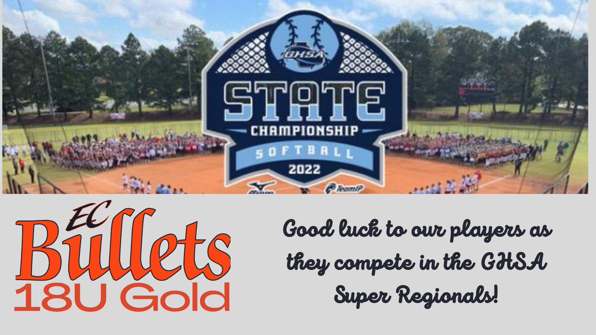 ecb18uSchnute's tweet photo. Let's go ladies!  Best of luck to everyone competing this week for your high school! #bulletsstrong https://t.co/huvMI4cl7p