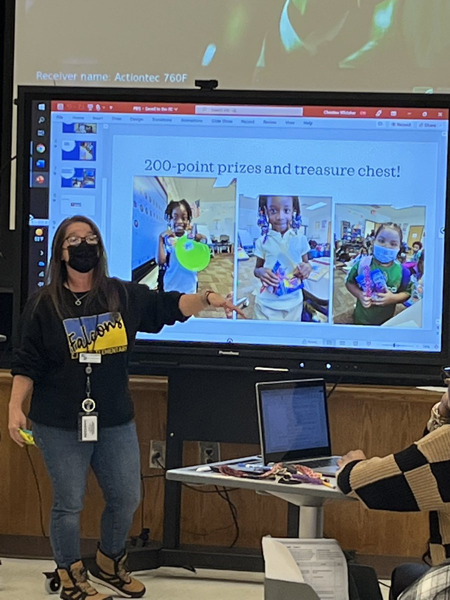 DawnGSmith1's tweet photo. PBIS isn’t a program, it’s a culture. At C.J. Hicks, teacher leaders are encouraged to lead and share their expertise. Speed PD was a great way for our teachers to shine &amp; share.💙💛 Thank you @CJHicksElem @PrincipalCJHES https://t.co/toeYbr1MVp