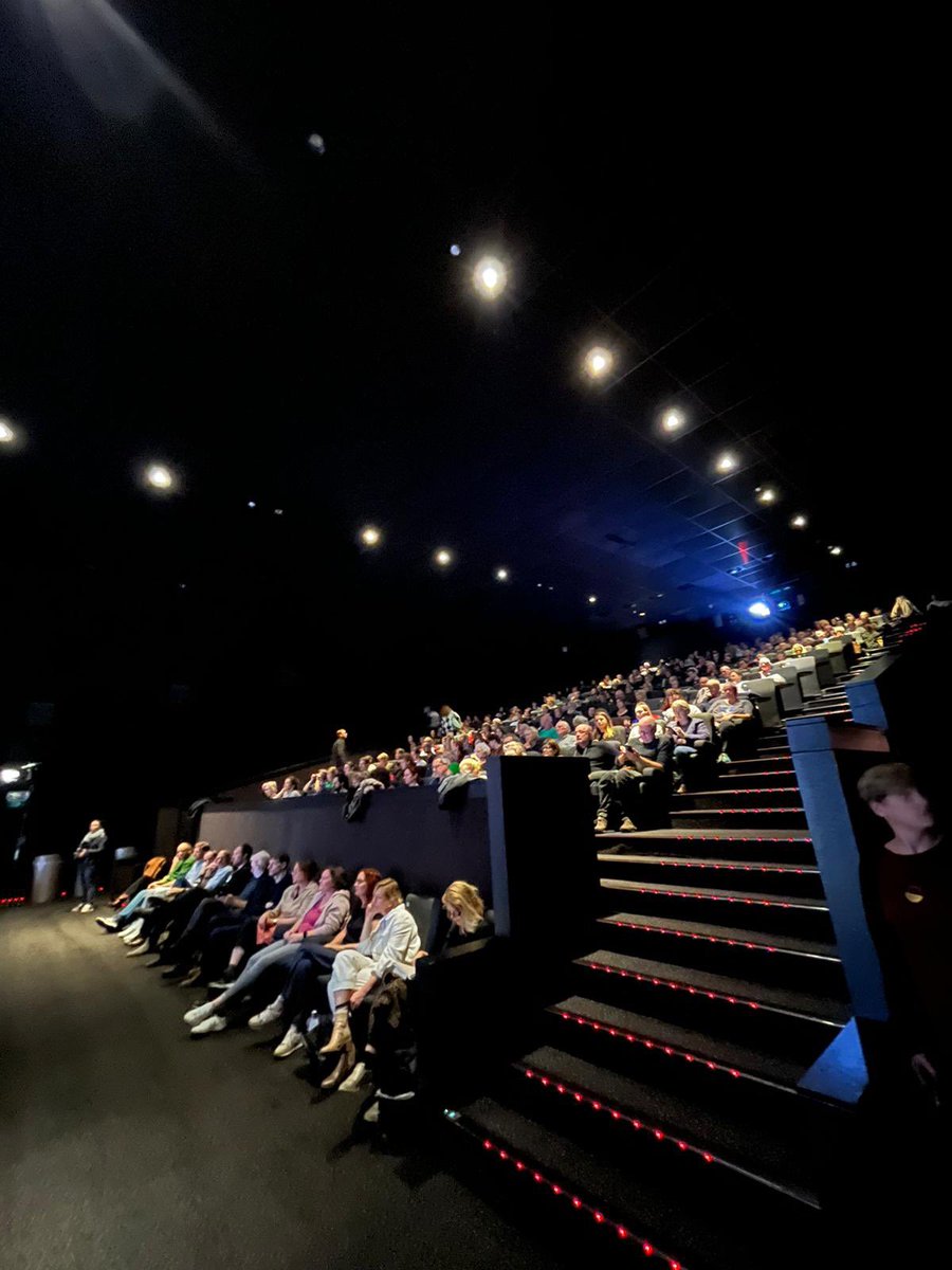 quietgirlfilm's tweet photo. Wonderful sold-out screening of #TheQuietGirl @FilmfestGent tonight! Almost the entire audience sat through the end credits &amp; stayed for the Q&amp;A! Buíochas to Irish Ambassador to Belgium, Kevin Conmy for introducing #AnCailínCiúin &amp; to @CineartBE for co-ordinating everything! 🇮🇪🇧🇪 https://t.co/QPPqkXQYD6