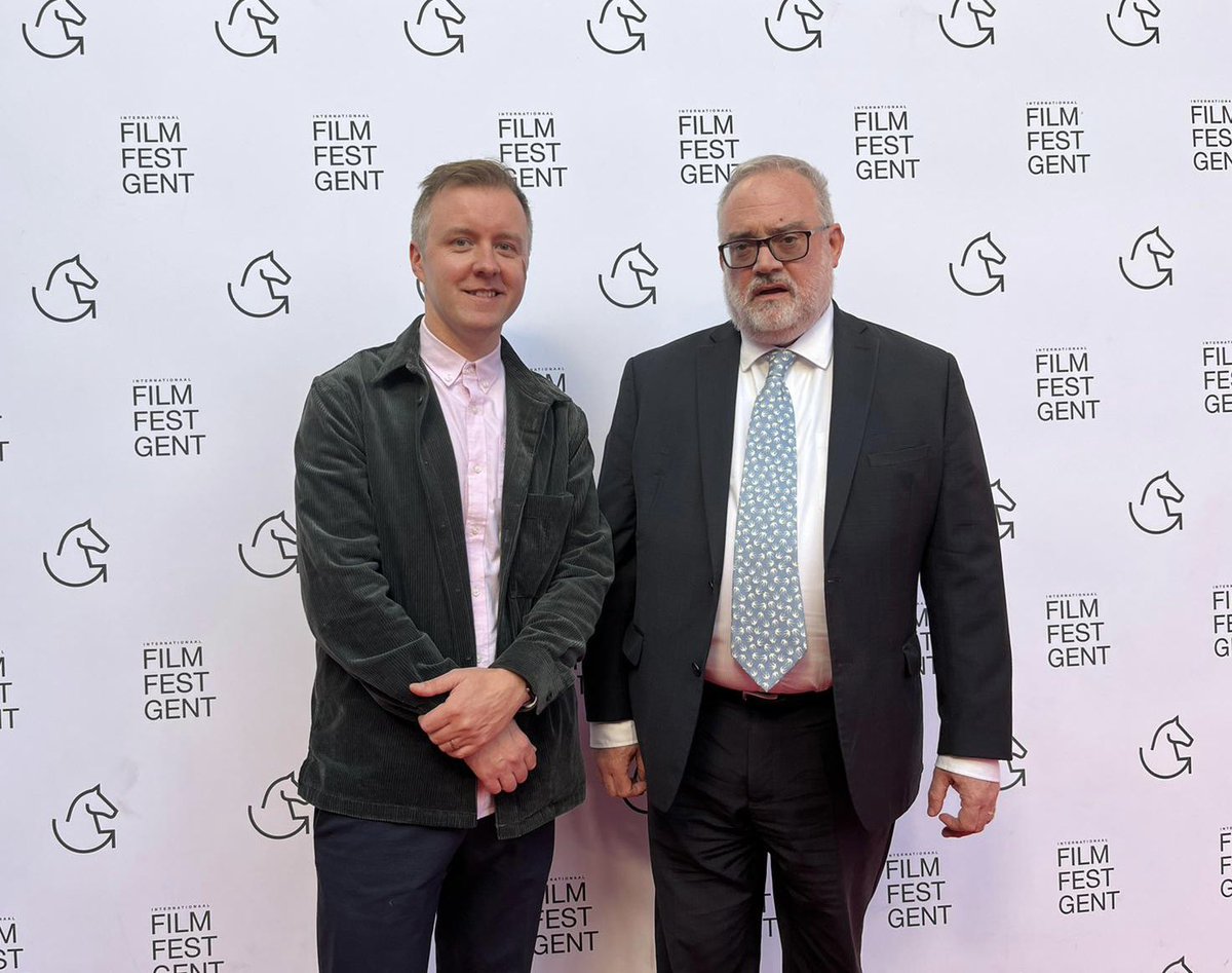 quietgirlfilm's tweet photo. Wonderful sold-out screening of #TheQuietGirl @FilmfestGent tonight! Almost the entire audience sat through the end credits &amp; stayed for the Q&amp;A! Buíochas to Irish Ambassador to Belgium, Kevin Conmy for introducing #AnCailínCiúin &amp; to @CineartBE for co-ordinating everything! 🇮🇪🇧🇪 https://t.co/QPPqkXQYD6