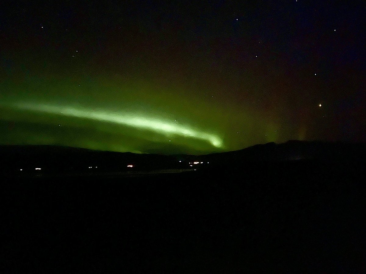 MissHBHistory's tweet photo. Day 2: super busy day - Hellisheidi Geothermal Power Station, Hverageroi, Skógafoss, Vik and Reynisfjara! Followed by an evening adventure, running back onto the bus (some with coats thrown over pjs) to chase the northern lights!! 🤩 just absolutely incredible. @Tranby_school https://t.co/fTUy6MDOyl