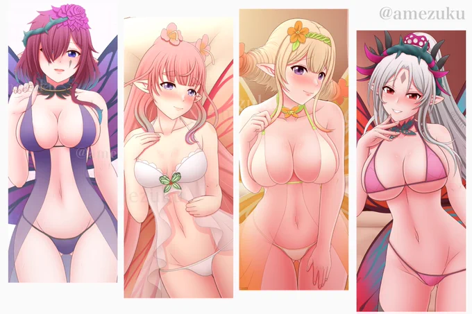 #みんなも貼ろう突然の推し妖精ちゃんズ 