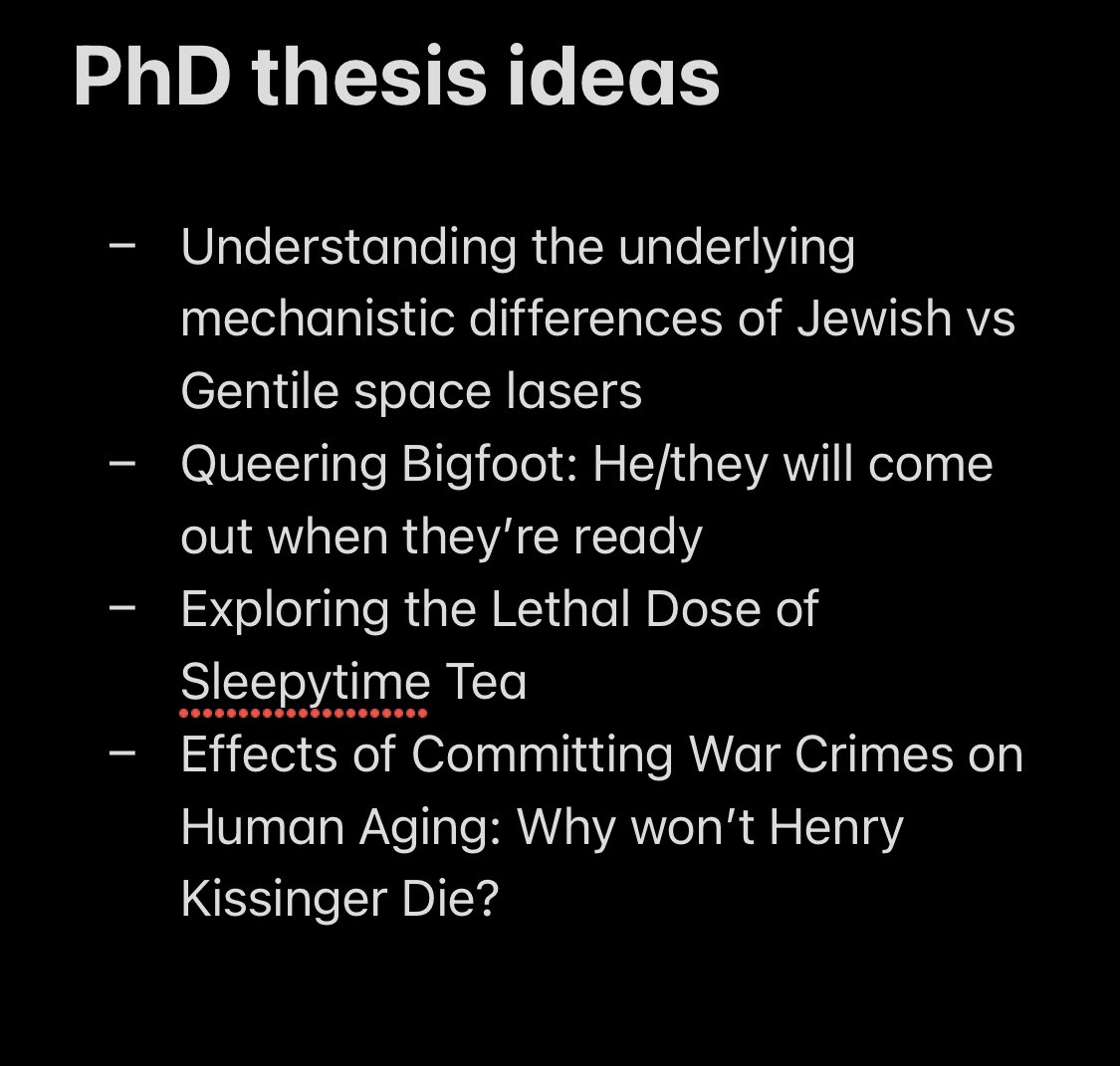 guy_olfieri's tweet image. In the 3rd year of my PhD so I’m brainstorming potential thesis ideas. Here’s what I have so far
