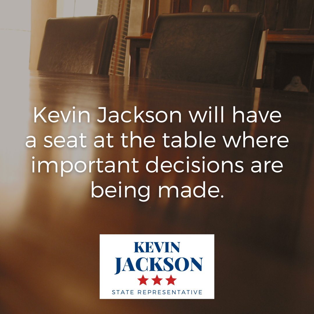 Kevin Jackson will have a seat at the table when important decisions are made impacting Bowling Green and Warren County! Vote Kevin Jackson! #ExperienceMatters!