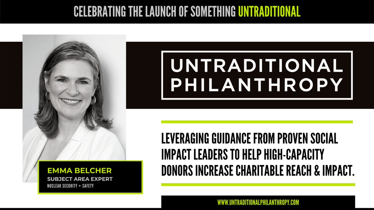 EmLBelcher's tweet photo. I believe in untraditional thinking. That's why I'm excited to serve as an @UnPhilanthropy subject area expert, helping donors identify and scale effective nonprofit models. Follow us on twitter + visit https://t.co/d4vXWL9rOs to learn more. https://t.co/2h1EVGJmJs