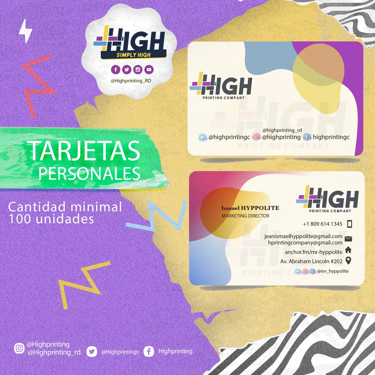 highprintingc's tweet image. Ig: Highprinting_rd