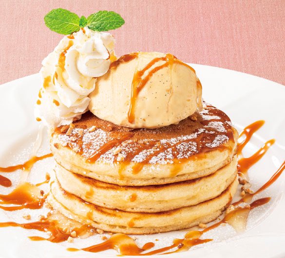 シャドウバン解除のために私がデニーズでもっともおいしいと思ってるパンケーキの画像あげます 