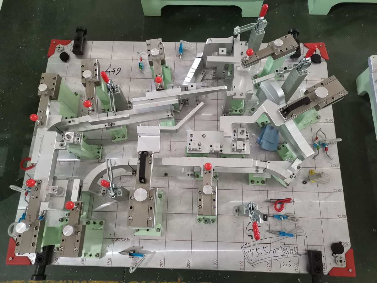 Our goods after 3M adjusting waiting shipping , we are a professional manufacutory for checking/welding fixture , welcome to contact while you have require.