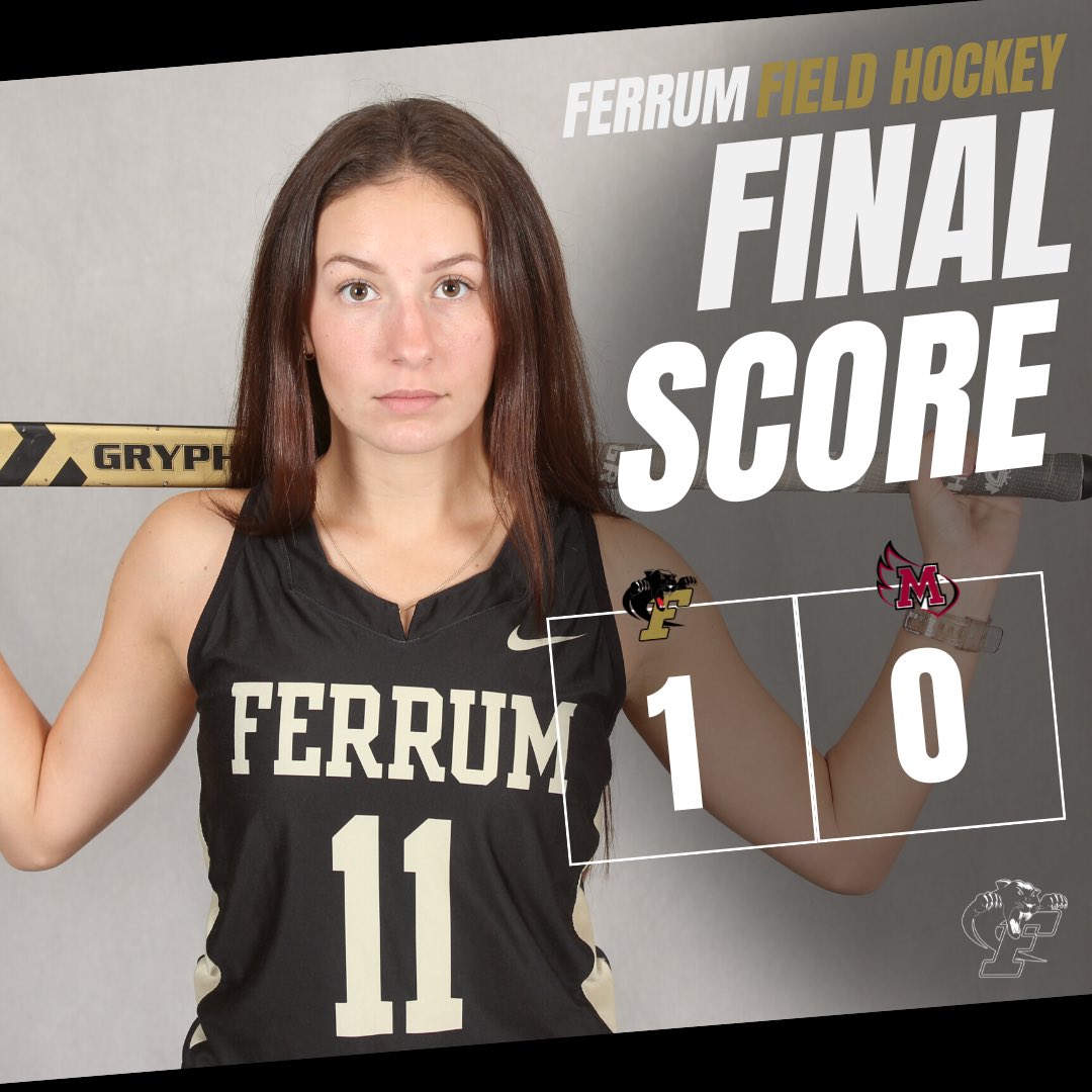 FerrumFH's tweet photo. Surpass last seasons record ✅

With today's win against Meredith, Ferrum field hockey crossed another goal off of our list! 

Congratulations and shout out to Redshirt Senior, Haleigh Horne, on scoring the FIRST EVER goal in her career 🤩

#ForgedAsOne https://t.co/VE74WYjKVN