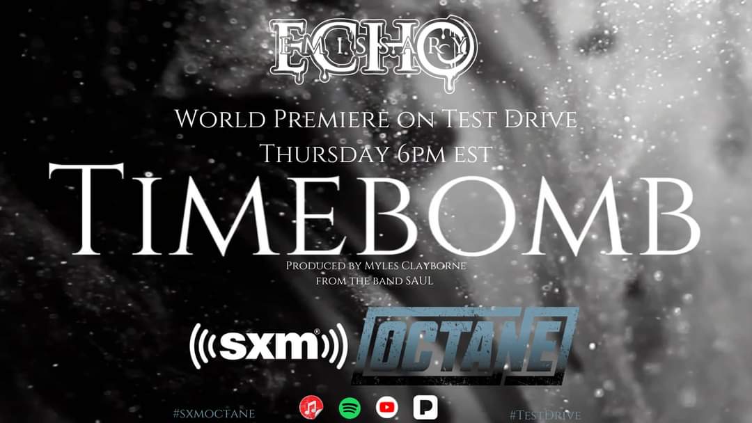 MichelleBurson6's tweet photo. THIS Thursday the boys in @emissary_echo are WORLD PREMIERING their new single on @SXMOctane 💥💣🤘#testdrive https://t.co/ZjY2MYZTBx