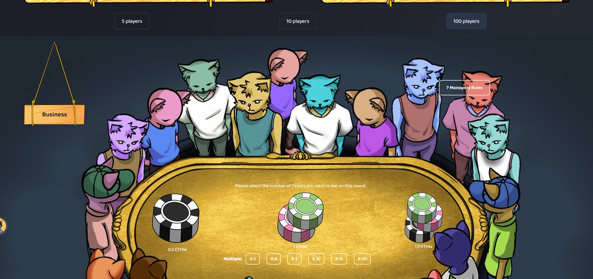 Monopoly game： trailblazercat.club
The game has been upgraded and updated.
New 10-player and 100-player games have been added.
Added 20 rounds of cumulative prize pool.
More ETHW rewards are waiting for you.
Good luck.
#Beatles #LFGSWAP <a href="/ChandlerGuo/">ChandlerGuo 郭宏才 宝二爷</a> 
<a href="/ETHPOW_cn/">EthereumPoW (ETHW) 中文官号</a>
#ETHW