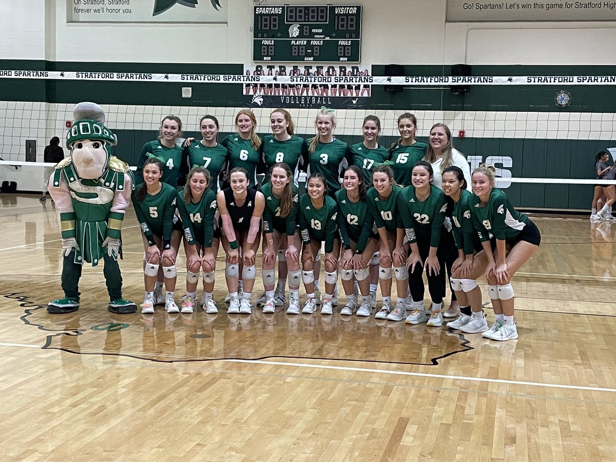 StratfordVball's tweet photo. 🏆DISTRICT. CHAMPS.🏆 

So proud of this team for their resilience, focus, &amp; relentless pursuit of our goals. Thankful for the teams ahead of them who built the culture we have in our program that helped get us here. It takes ALL of us to make it happen.

We’re not done yet. 🧩 https://t.co/MAXD3JoifO