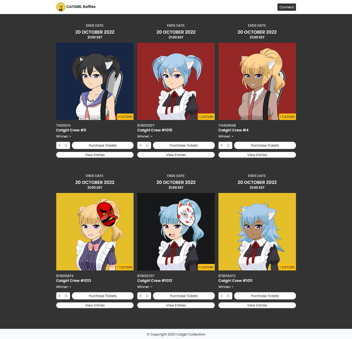 26 Catgirl Crew sold so far. This is what you can get with 10A:

- Cute Catgirls
- Weekly Catgirl Token airdrop
- Weekly Raffles

algoxnft.com/shuffle/432