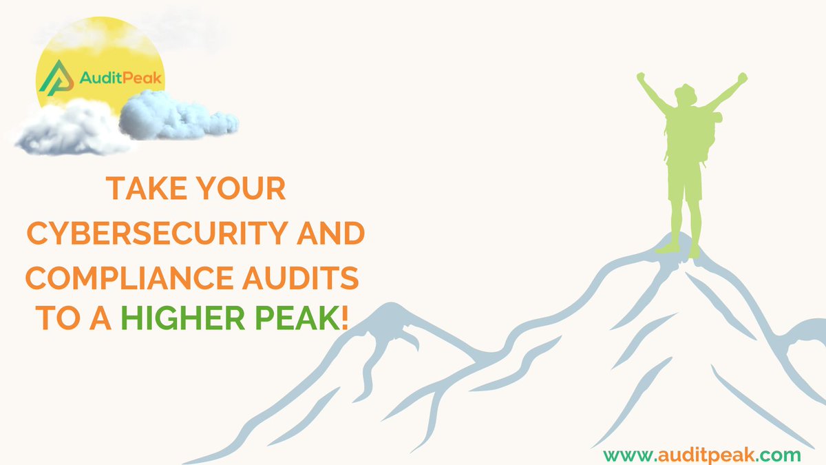 AuditPeak's tweet photo. No fluffs – JUST QUALITY! Take your cybersecurity and compliance audits to the PEAK!

Contact Audit Peak today! 
https://t.co/a15Chfo5C4

#Cybersecurity #NetworkSecurity #Cloudsecurity #Tech #AWS #GoogleCloud #Azure #SOC2 #SOC2Report #SOC2Audit #SOC2Type1 #SOC2Type2 #SOC2Gap https://t.co/9lsbp0kEMP