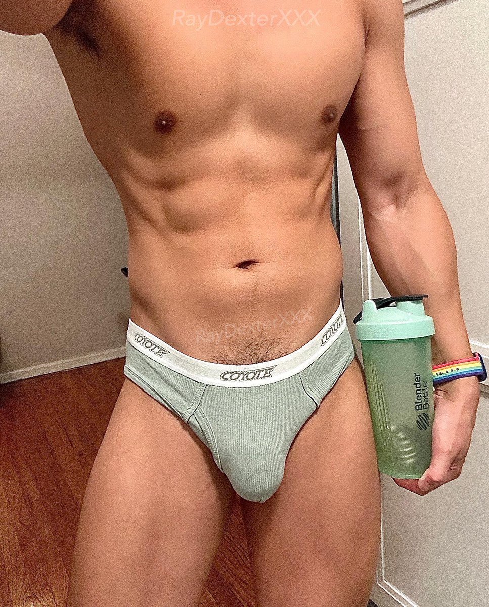 Serving sexy fall chic in @wearcoyote grey sage micro tank and briefs 🍃💚🤍