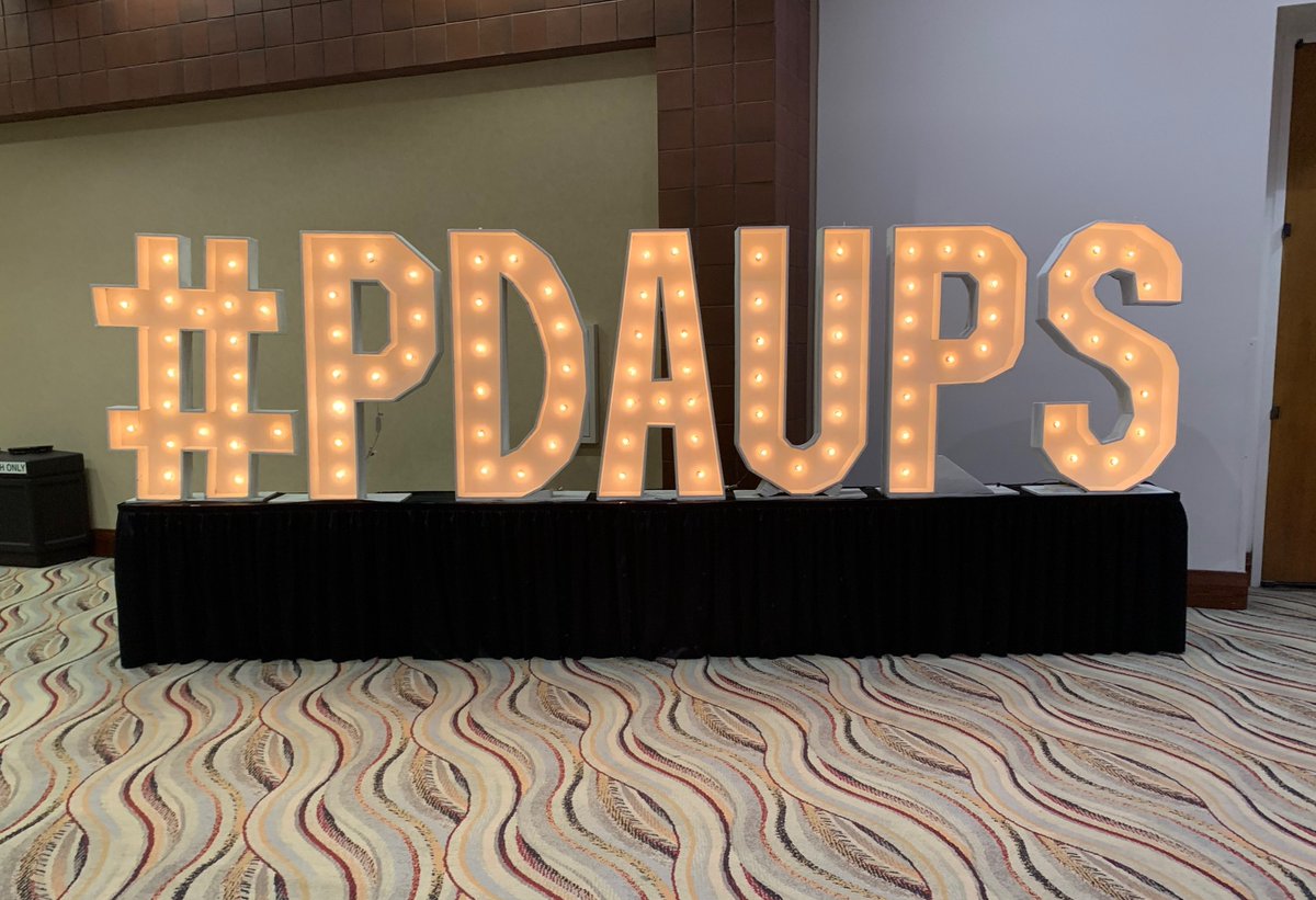 PDAonline's tweet photo. Let's get ready for the reception! What better way to celebrate the return of #PDAups to in person format than with food, drinks, live music, and great company on the beautiful plaza. There’s plenty of fun to be had at #PDAups! https://t.co/dWnnos5NKM