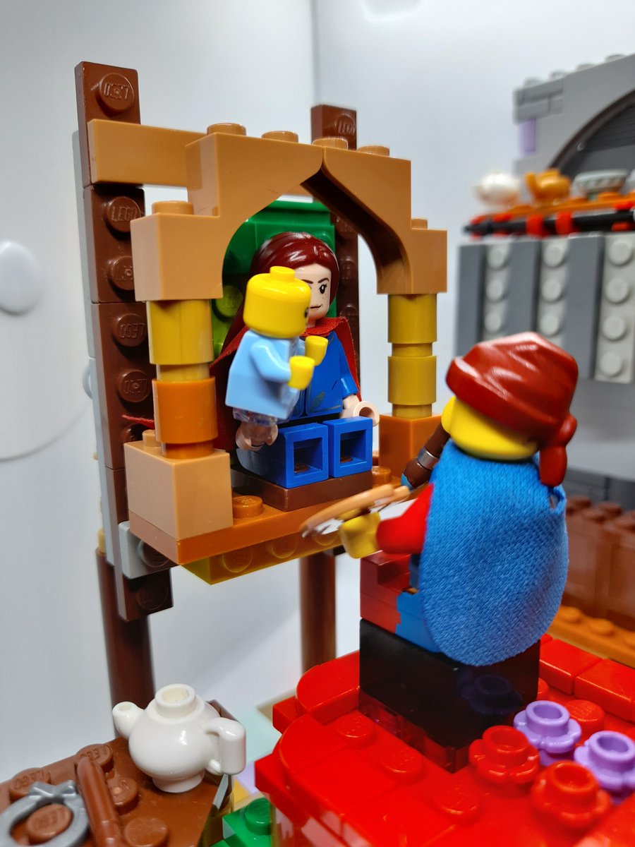 mog21's tweet photo. Today 18 October was the #Feast of #Saint #Luke here's #StLuke #painting the #Virgin and #child from #workshop of Quinten #Massys reinterpreted in @LEGO_Group after original @NationalGallery #quintenmassys #earlynetherlandishpainting #RENAISSANCE #arthistory #LEGO #artiststudio https://t.co/4CkwN92NA8