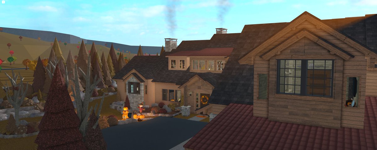 Hey guys! This is my recreation of Haakon Lodge! The plot value is $2M and it's 70% plot data! This took me exactly 3 months to make and I'm so happy to finally be able to show you all the build. More below! @FroggyHopz_RBLX @RBX_Coeptus @BramPeee #bloxburgbuilds #bloxburg