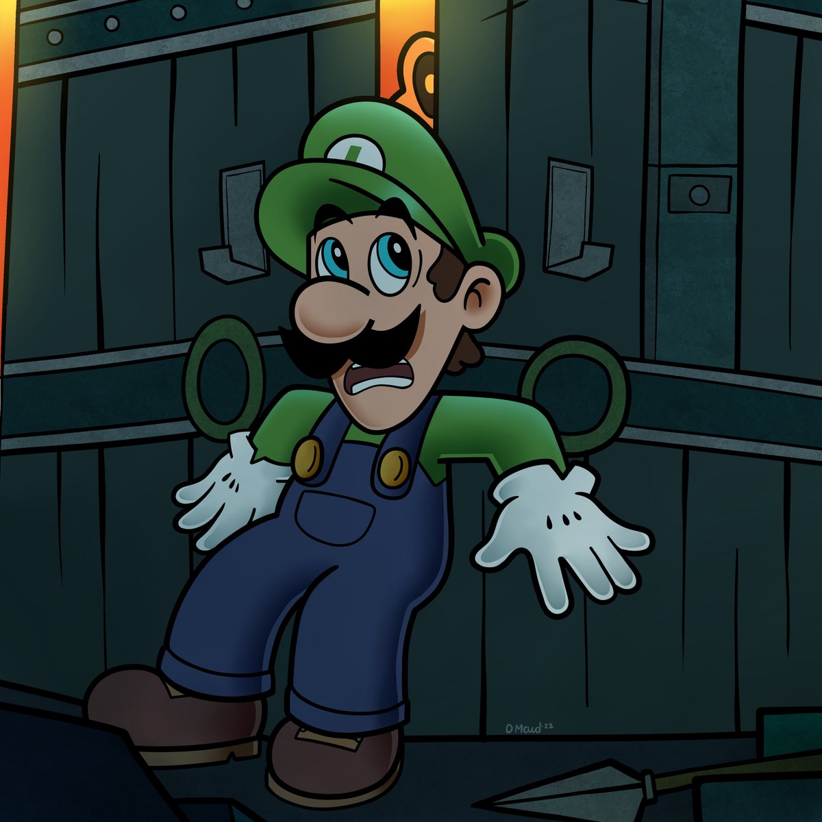 Charlie is Luigi by GravyMan12 on DeviantArt